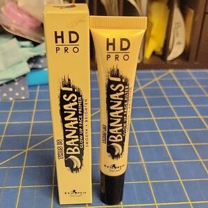 HD Pro Bananas Glow Face Primer 18ml Tube New In Box